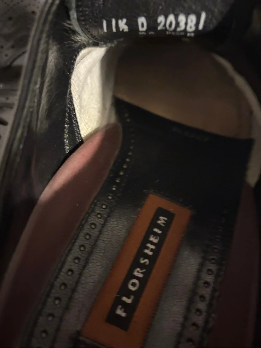 Florsheim Black Men's Wingtip Oxford Dress Shoes